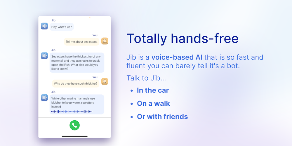 Jib website screenshot Jib website screenshot