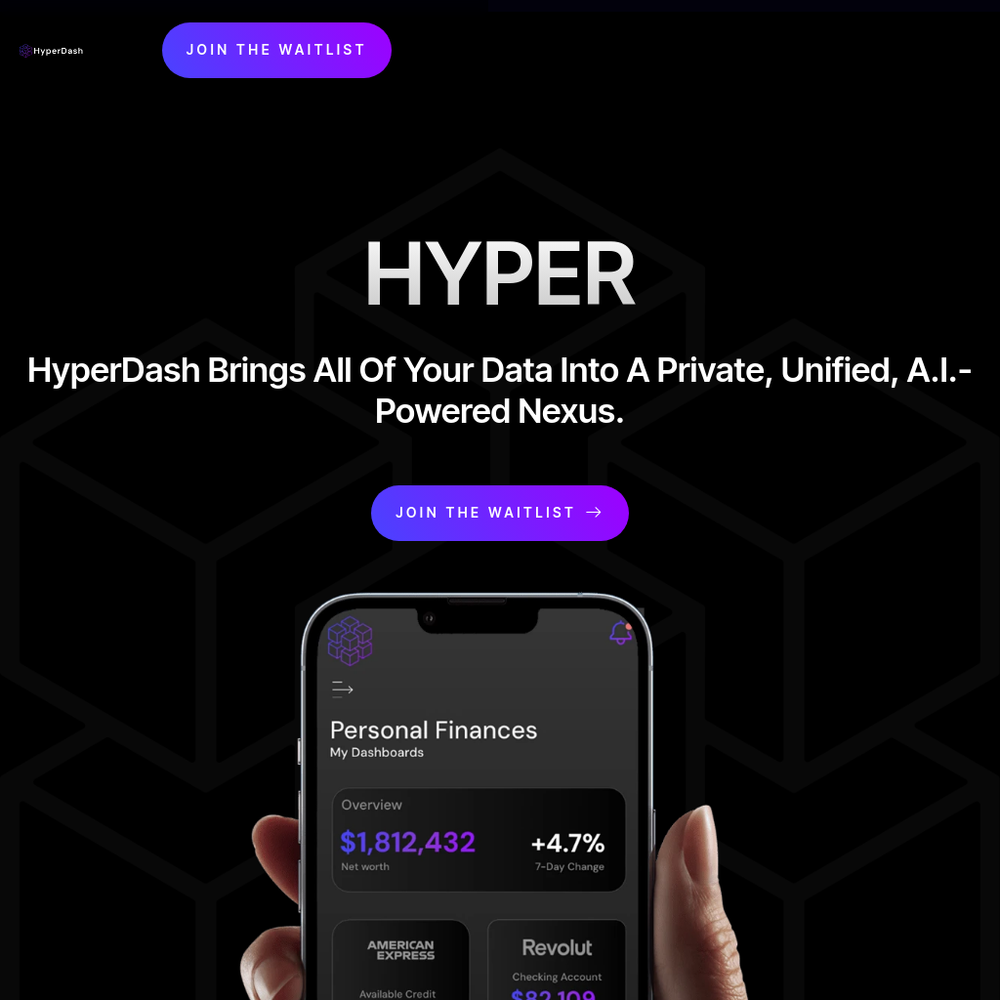 HyperDash website screenshot HyperDash website screenshot