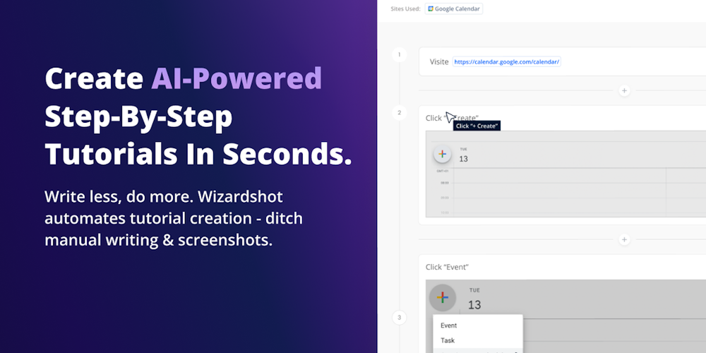 Wizardshot website screenshot Wizardshot website screenshot