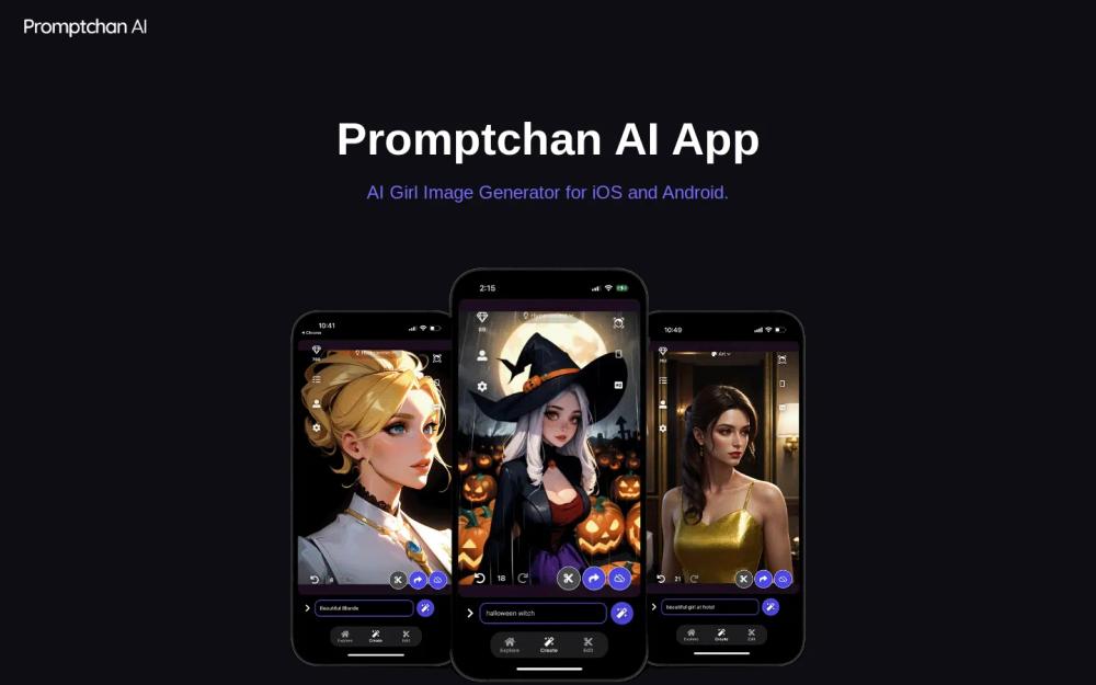PromptAI App website screenshot PromptAI App website screenshot