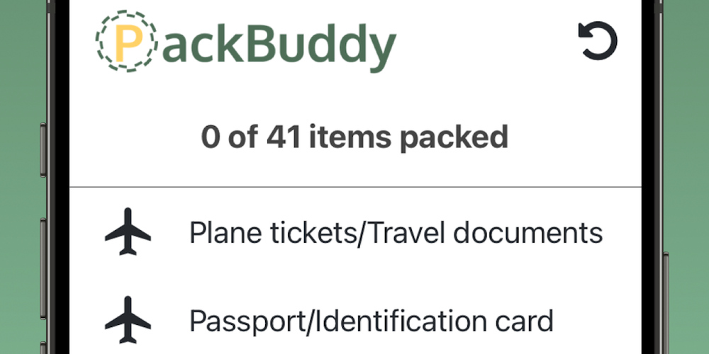 PackBuddy website screenshot PackBuddy website screenshot