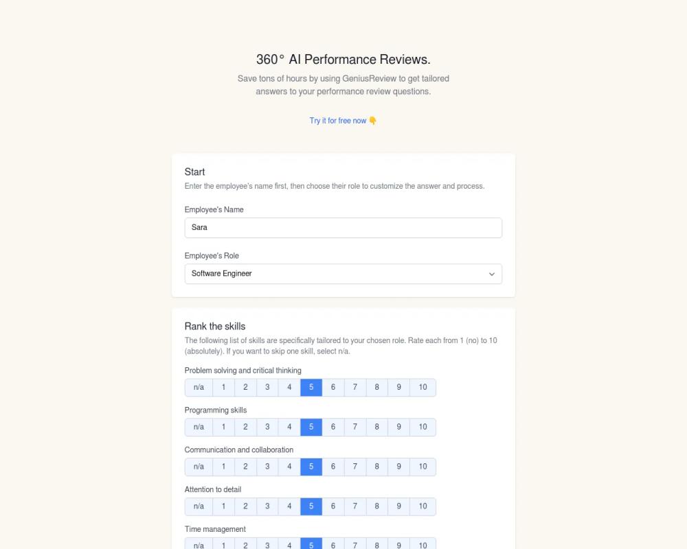 Geniusreview website screenshot Geniusreview website screenshot