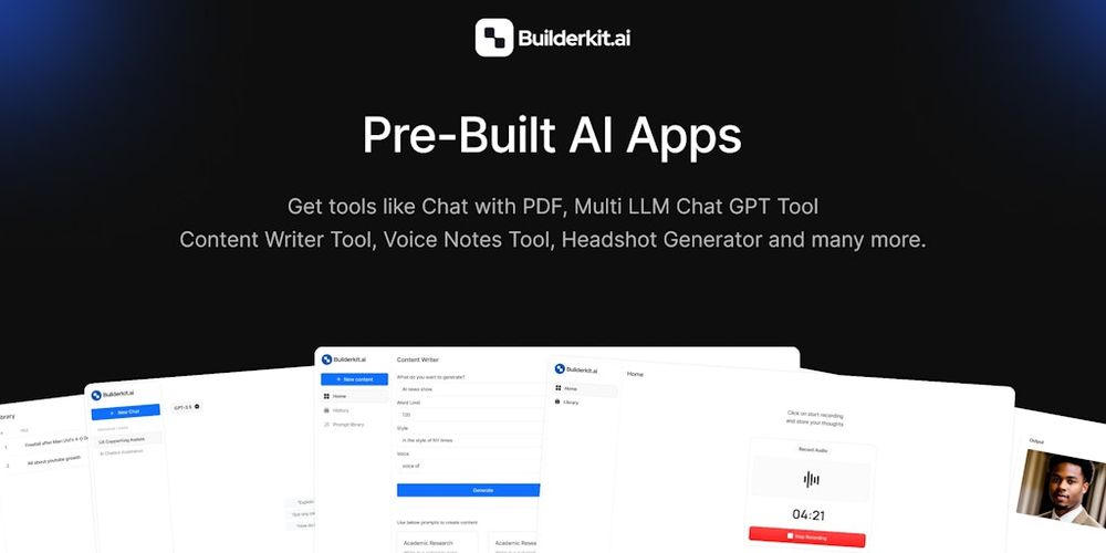 BuilderKit website screenshot BuilderKit website screenshot