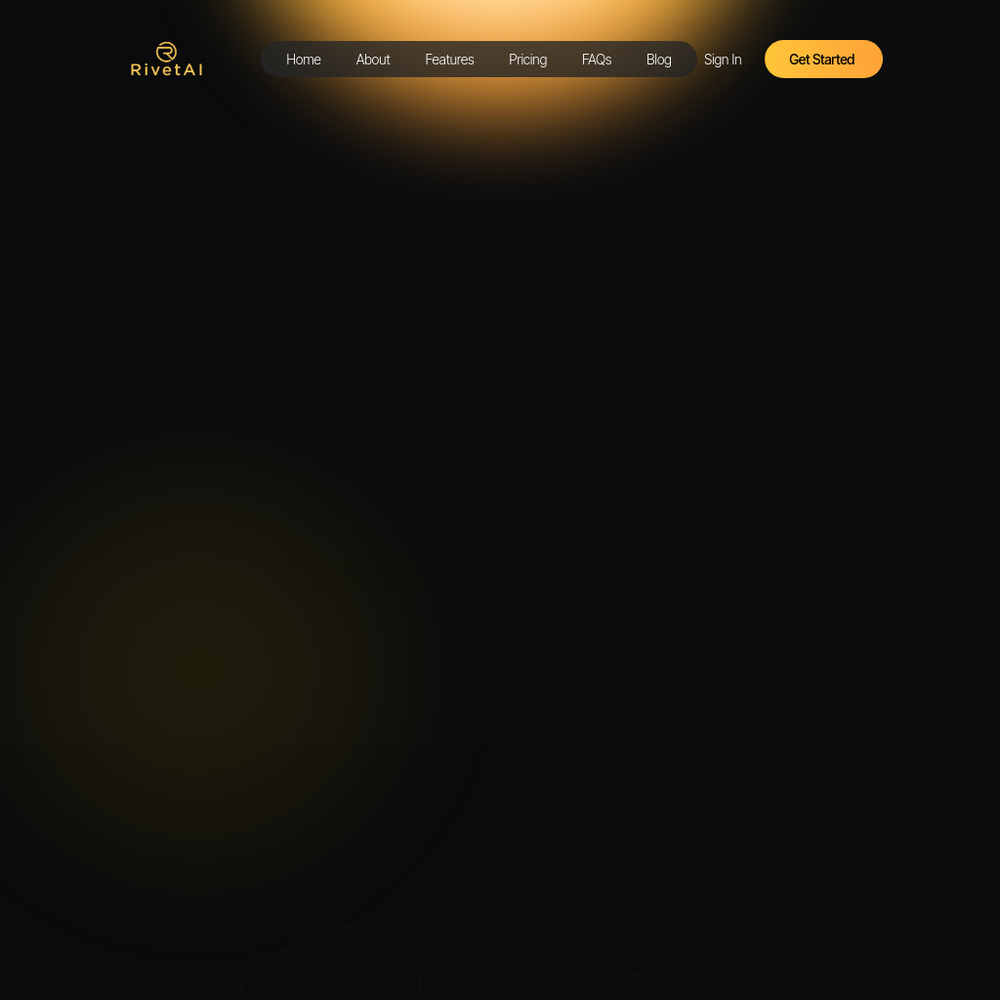 RivetAI website screenshot RivetAI website screenshot