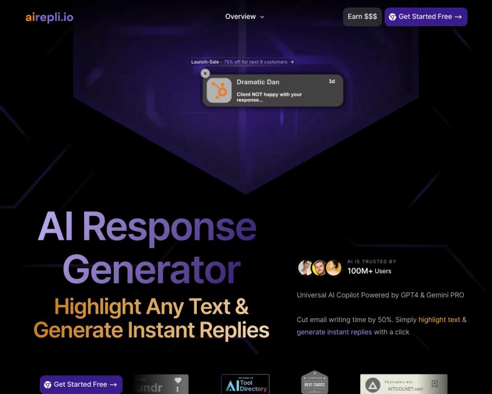 airepli website screenshot airepli website screenshot