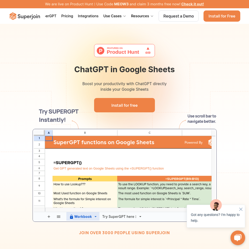 Superjoin website screenshot Superjoin website screenshot
