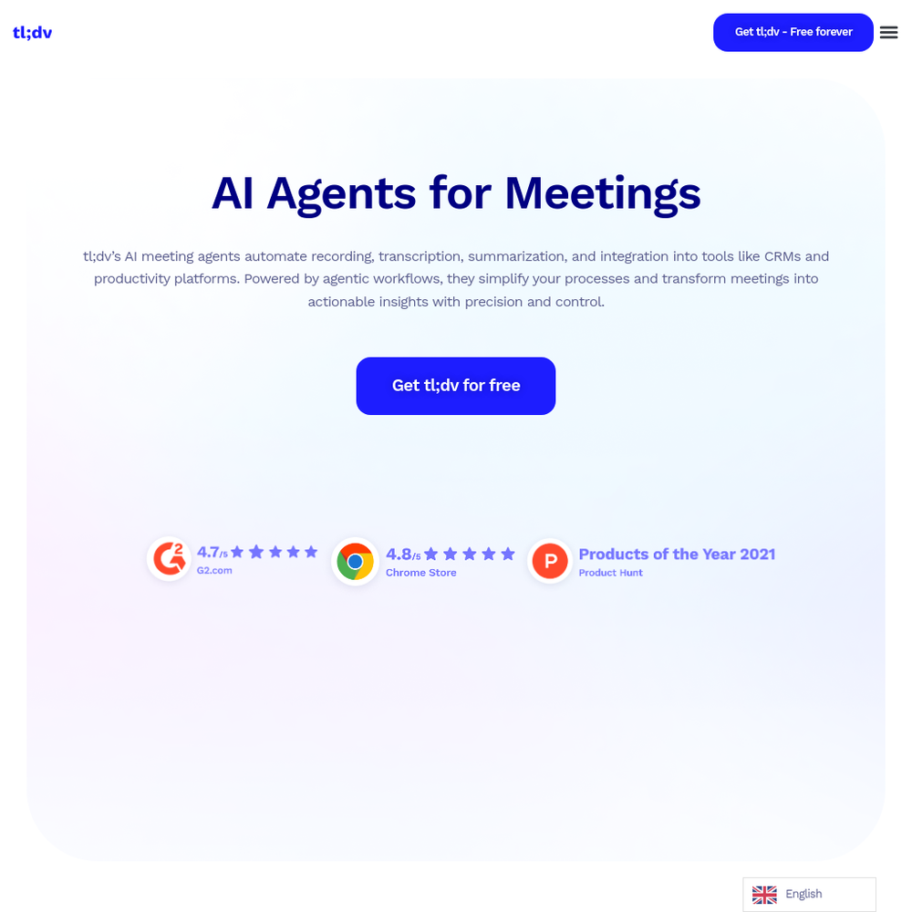 AI Meeting Agents website screenshot AI Meeting Agents website screenshot