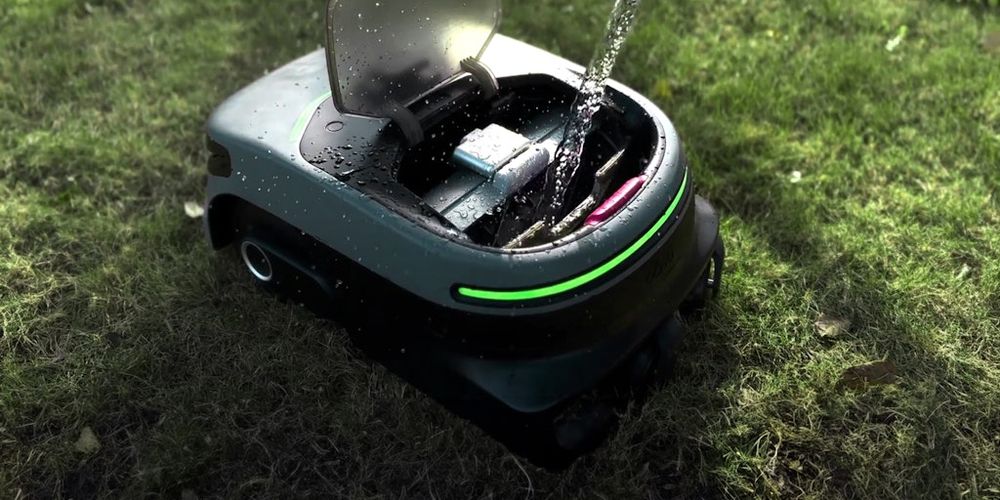 Oasa R1 lawn mower website screenshot Oasa R1 lawn mower website screenshot