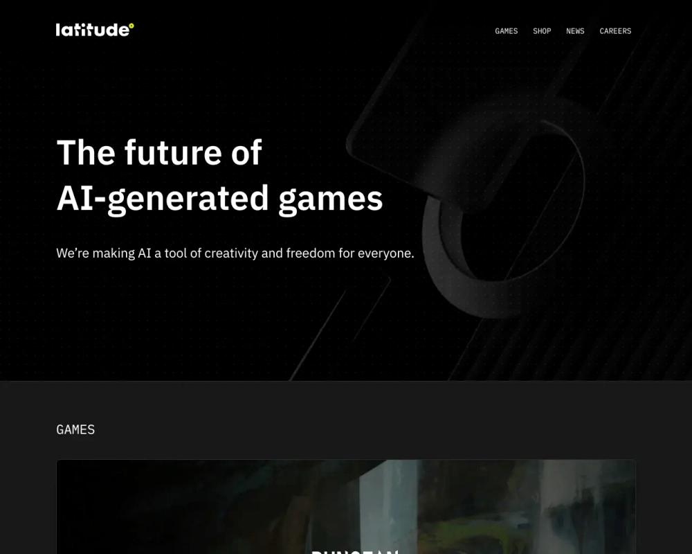 latitude website screenshot latitude website screenshot