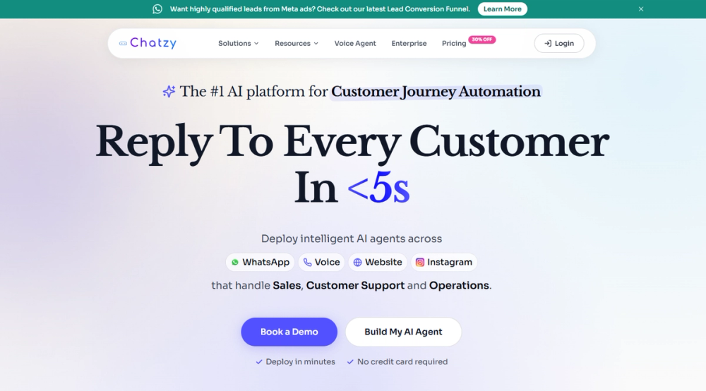 Screenshot of Chatzy AI Screenshot of Chatzy AI