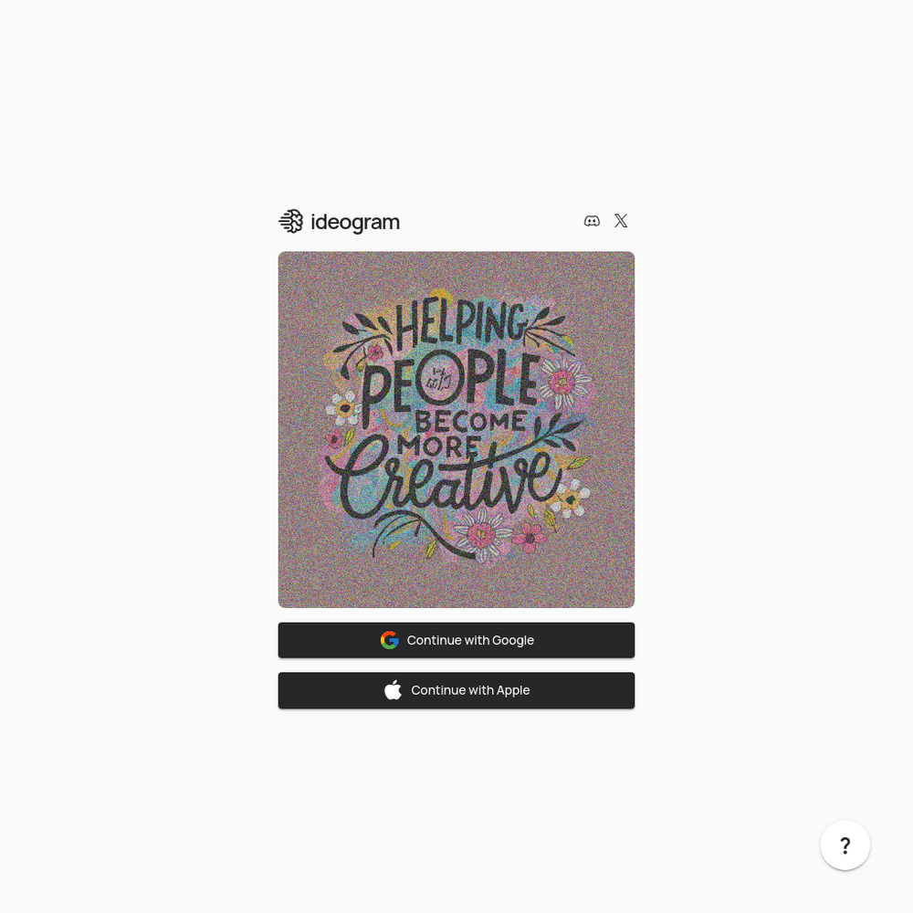 Ideogram website screenshot Ideogram website screenshot