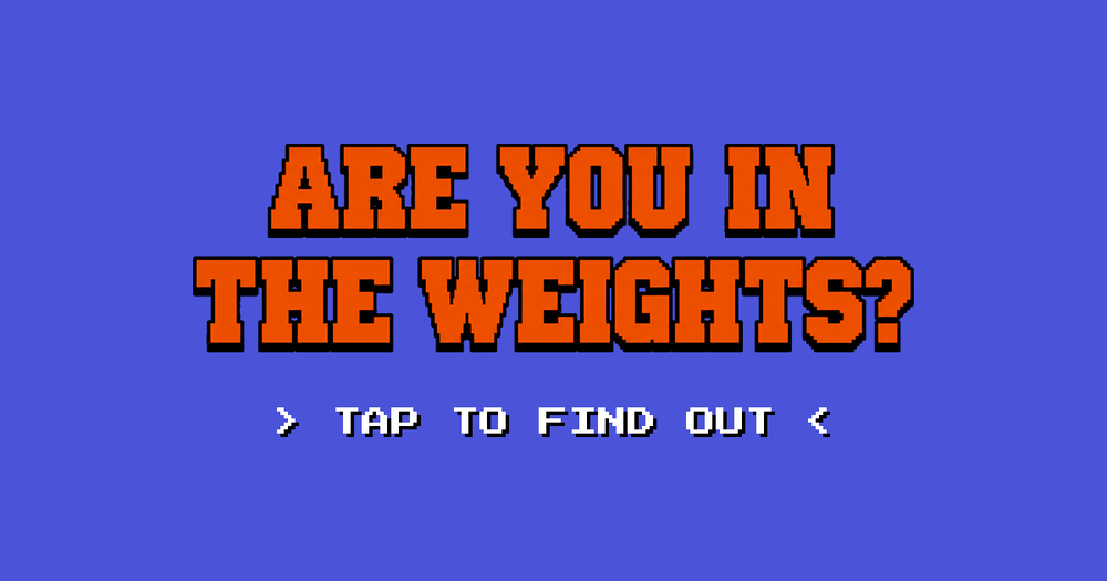 Screenshot of In the Weights Screenshot of In the Weights