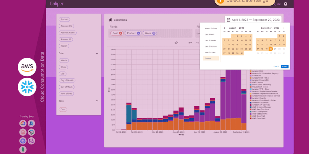 Caliper website screenshot Caliper website screenshot
