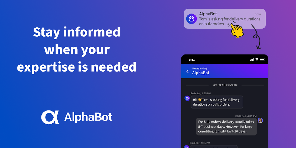 AlphaBot website screenshot AlphaBot website screenshot