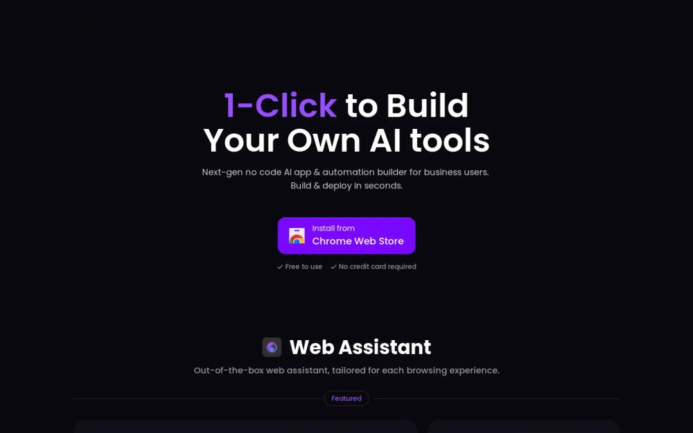 Thunderbit website screenshot Thunderbit website screenshot