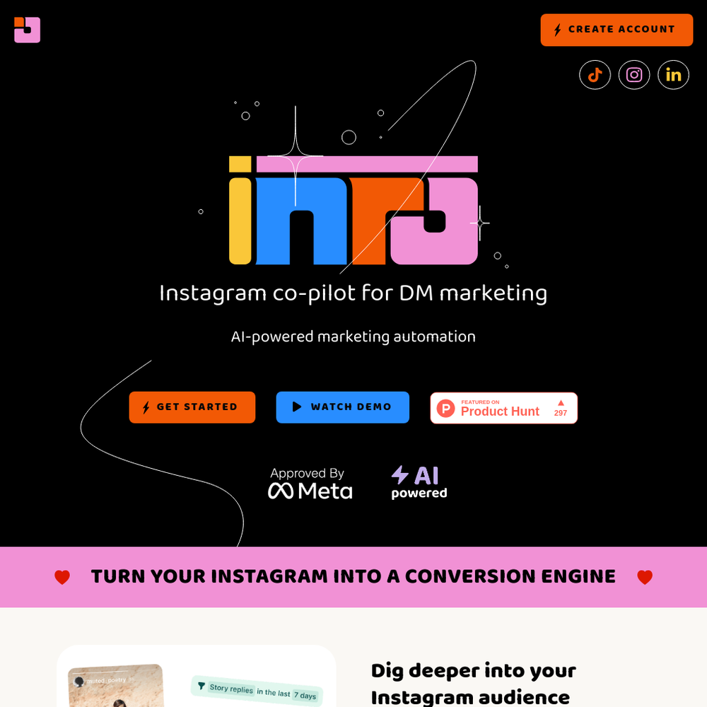 Inrō website screenshot Inrō website screenshot