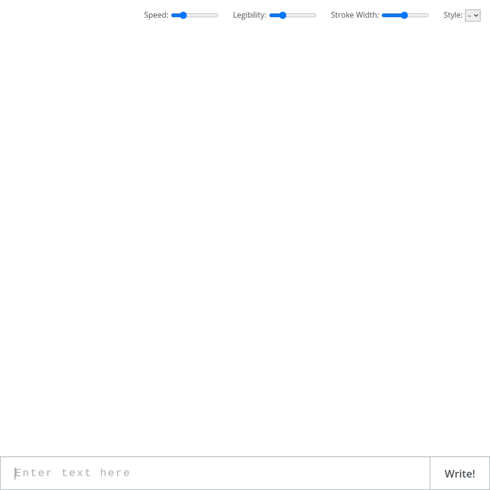 Calligrapher website screenshot Calligrapher website screenshot