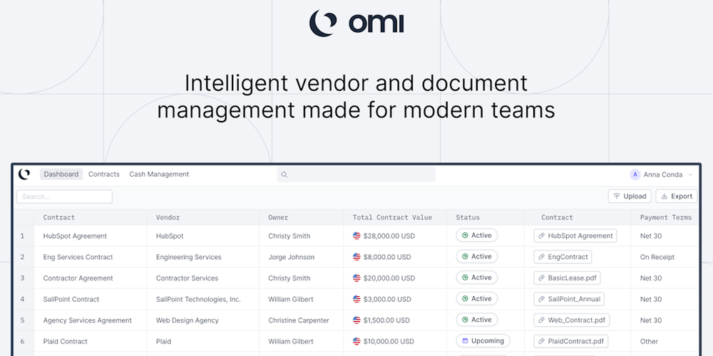 Omi website screenshot Omi website screenshot