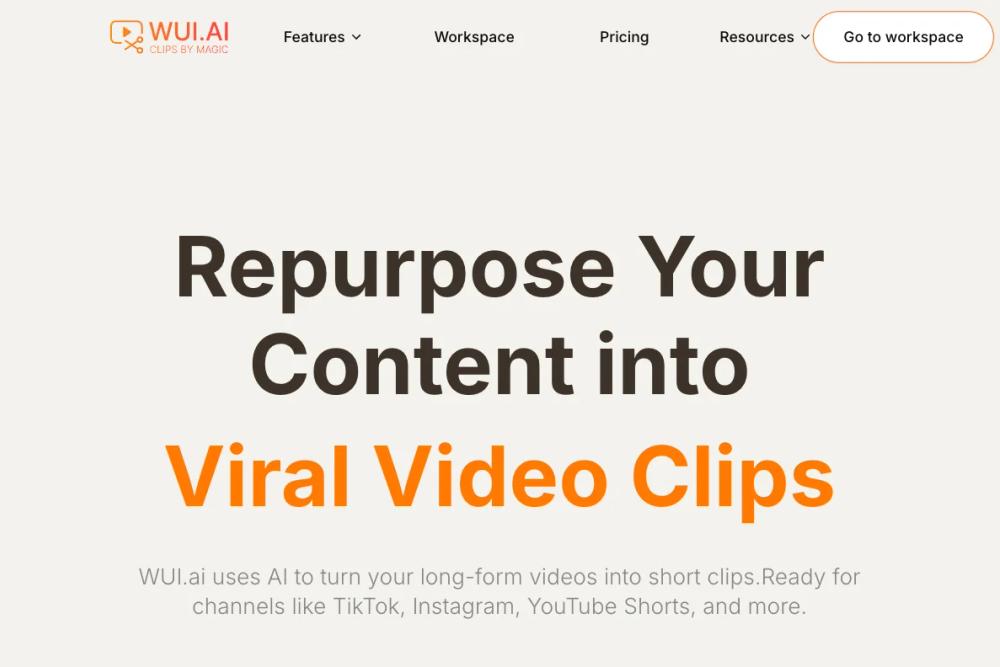 WUI.AI website screenshot WUI.AI website screenshot