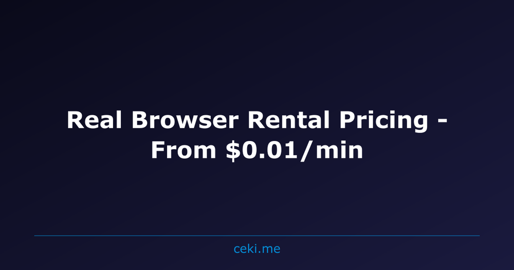 Screenshot of Ceki Browser Screenshot of Ceki Browser