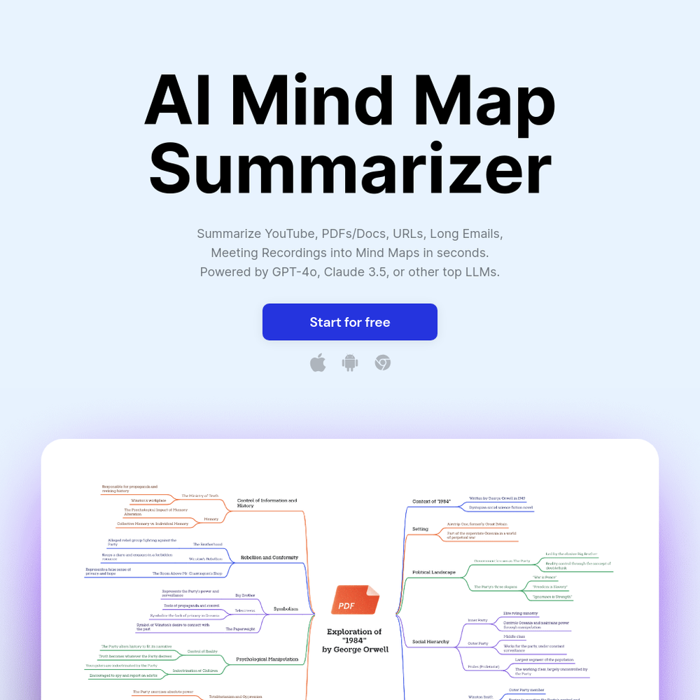 Mapify website screenshot Mapify website screenshot