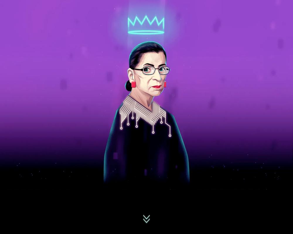 Ask RBG website screenshot Ask RBG website screenshot