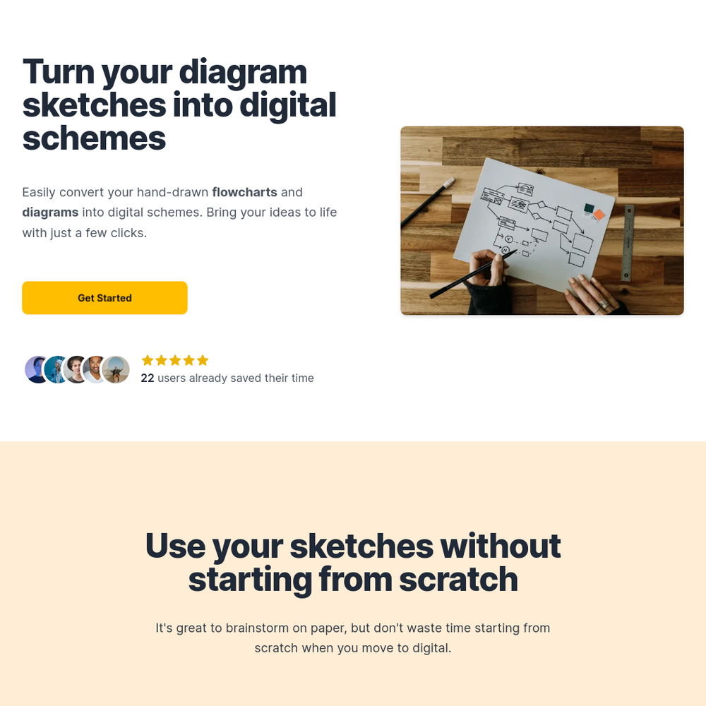 Sketch2scheme website screenshot Sketch2scheme website screenshot