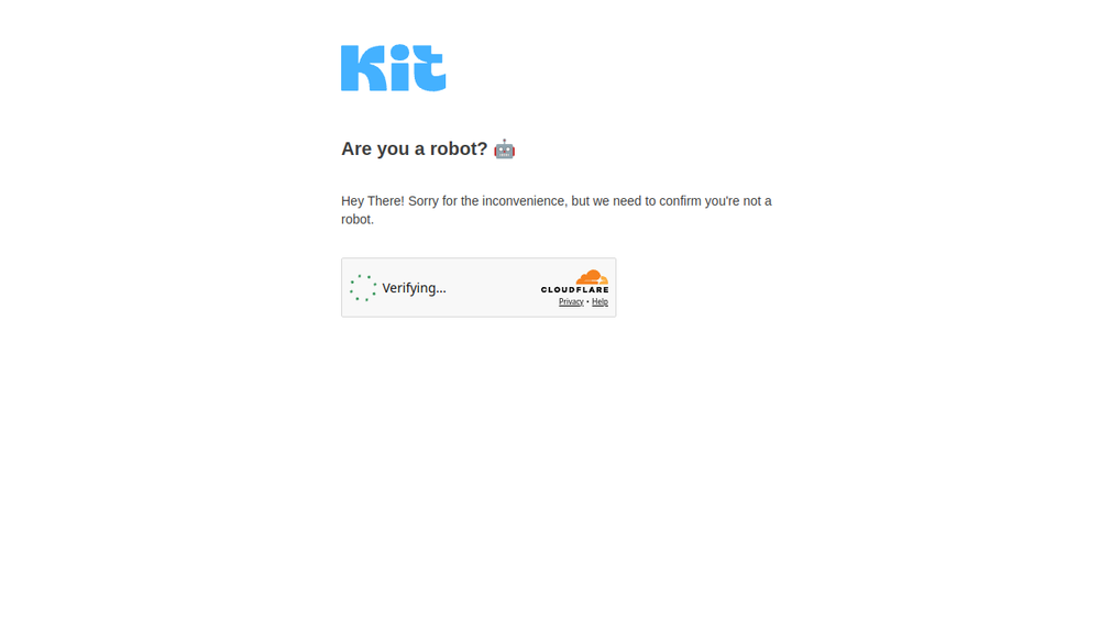 Kit website screenshot Kit website screenshot