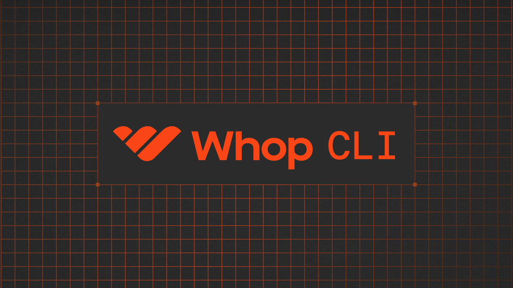 Screenshot of Whop CLI Screenshot of Whop CLI