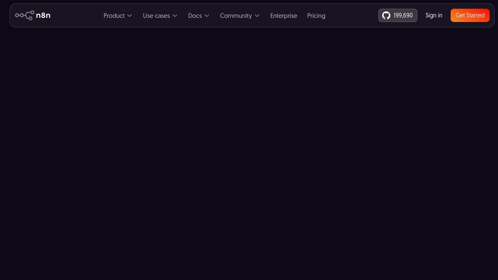 n8n website screenshot n8n website screenshot
