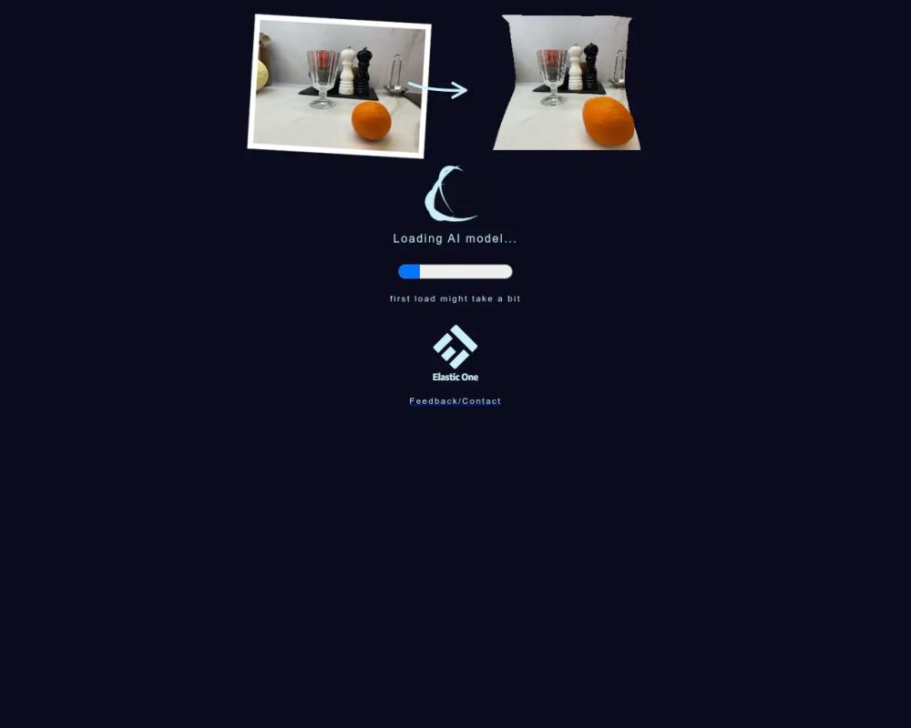 Make3D website screenshot Make3D website screenshot
