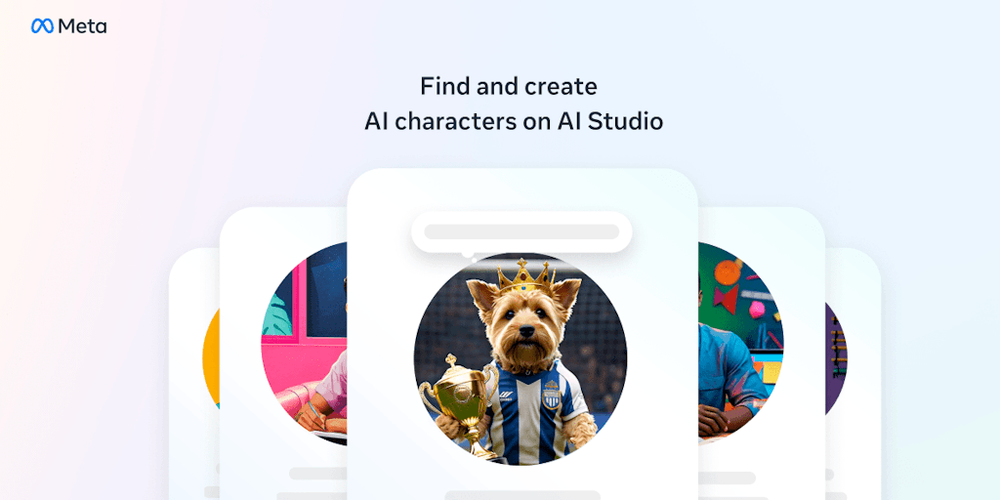 Meta AI Studio website screenshot Meta AI Studio website screenshot