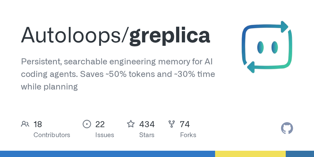 Screenshot of Greplica Screenshot of Greplica