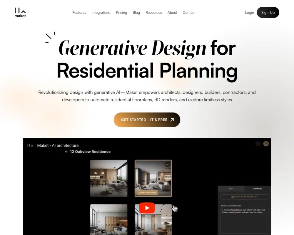 Makeit.ai website screenshot Makeit.ai website screenshot