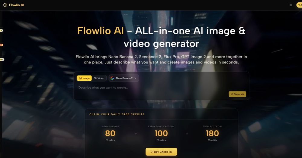 Screenshot of Flowlio AI Screenshot of Flowlio AI