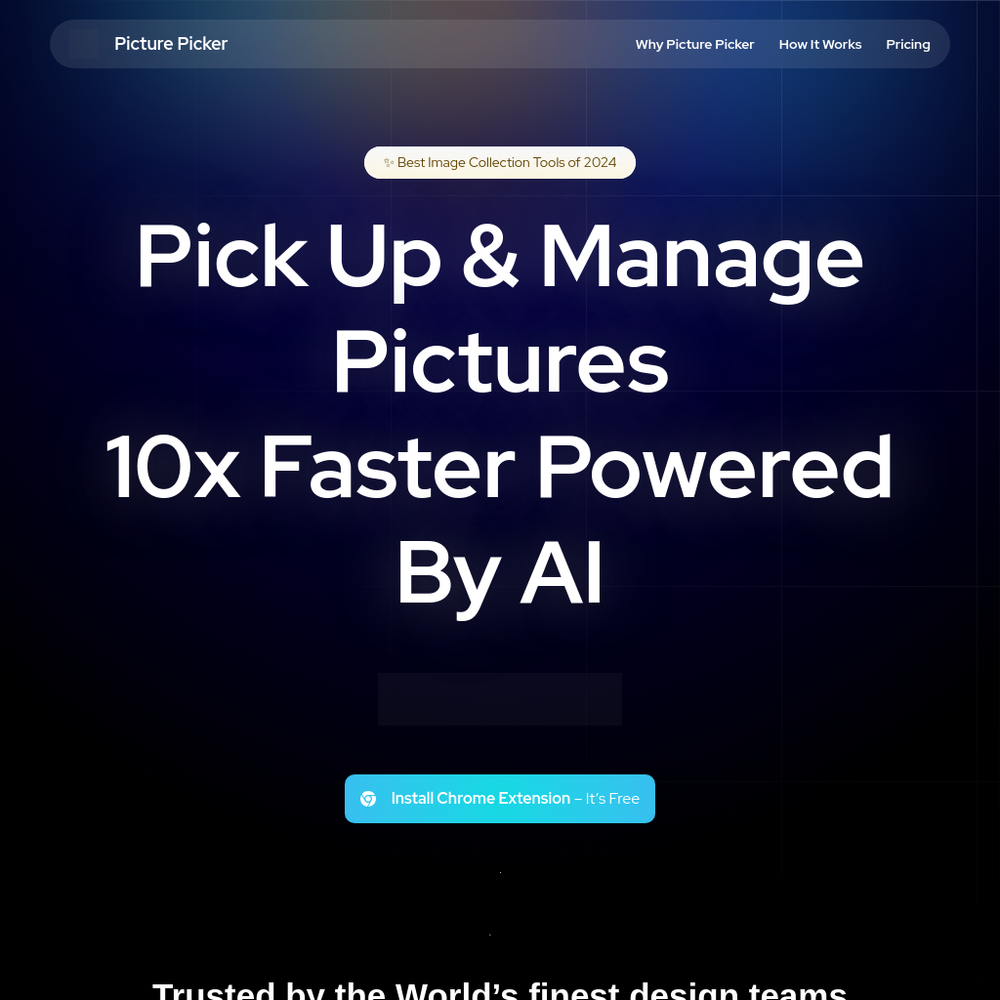 Picture Picker website screenshot Picture Picker website screenshot