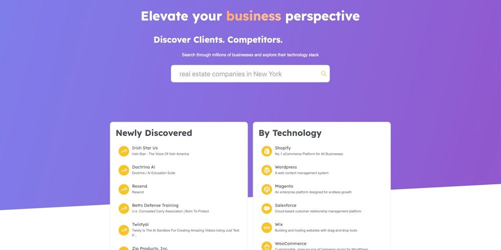 Stackpointer website screenshot Stackpointer website screenshot