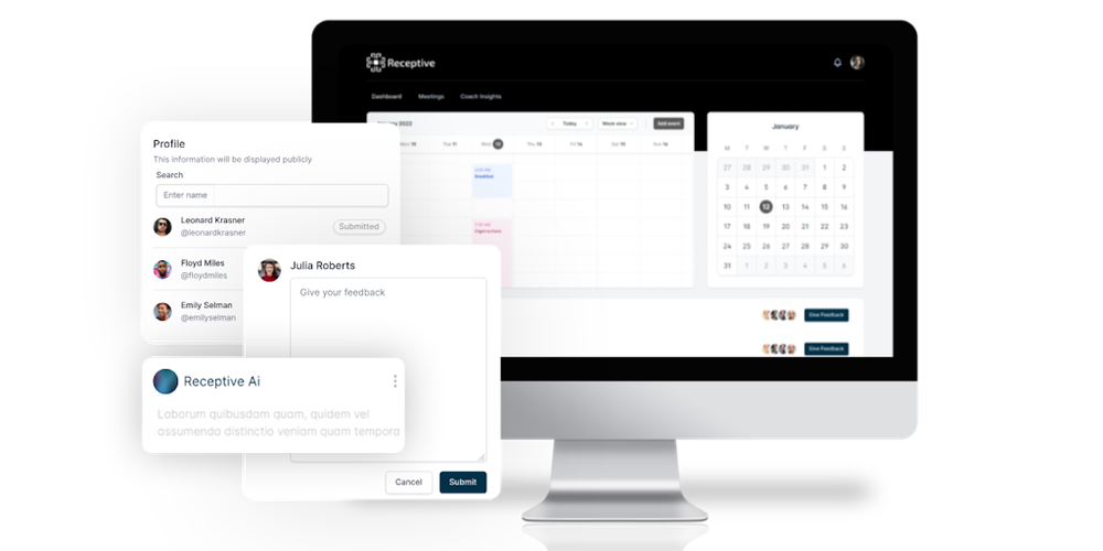 Receptive AI website screenshot Receptive AI website screenshot