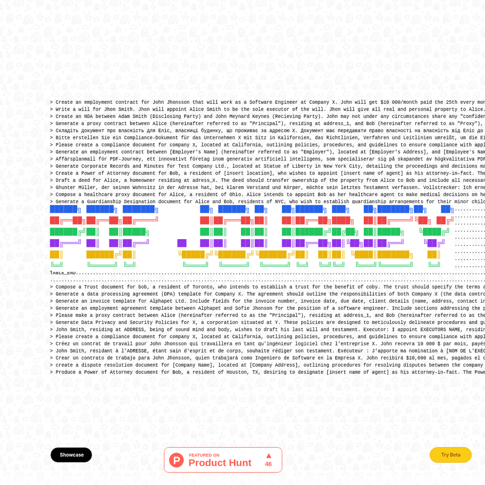 PDFJourney website screenshot PDFJourney website screenshot