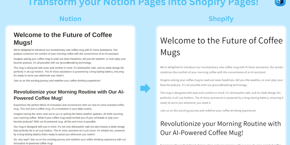 Notionfy Landing Page Builder website screenshot Notionfy Landing Page Builder website screenshot