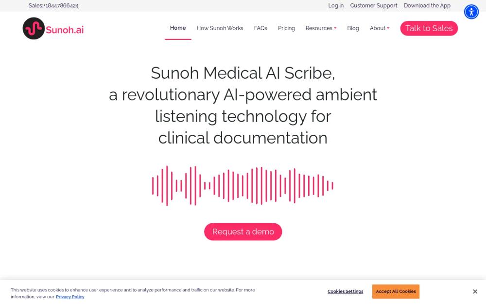 Sunoh website screenshot Sunoh website screenshot