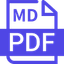 PDFtoMD logo