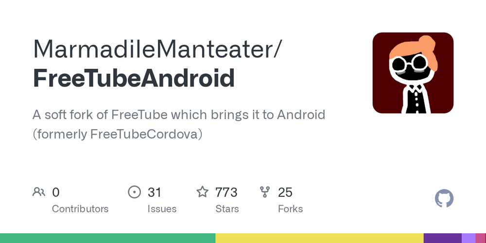 Screenshot of FreeTube Android Screenshot of FreeTube Android