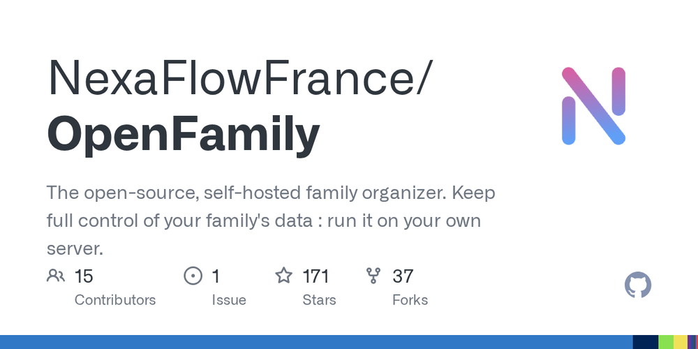 Screenshot of OpenFamily Screenshot of OpenFamily