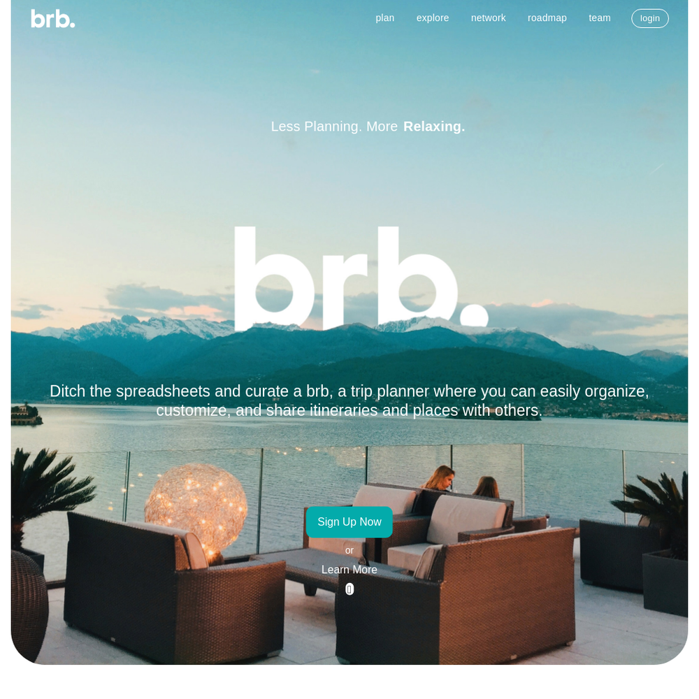brb website screenshot brb website screenshot