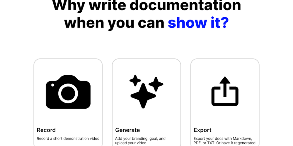 MakeTheDocs website screenshot MakeTheDocs website screenshot