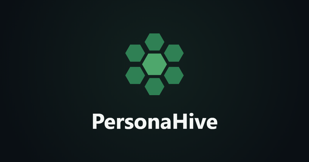 Screenshot of PersonaHive Screenshot of PersonaHive