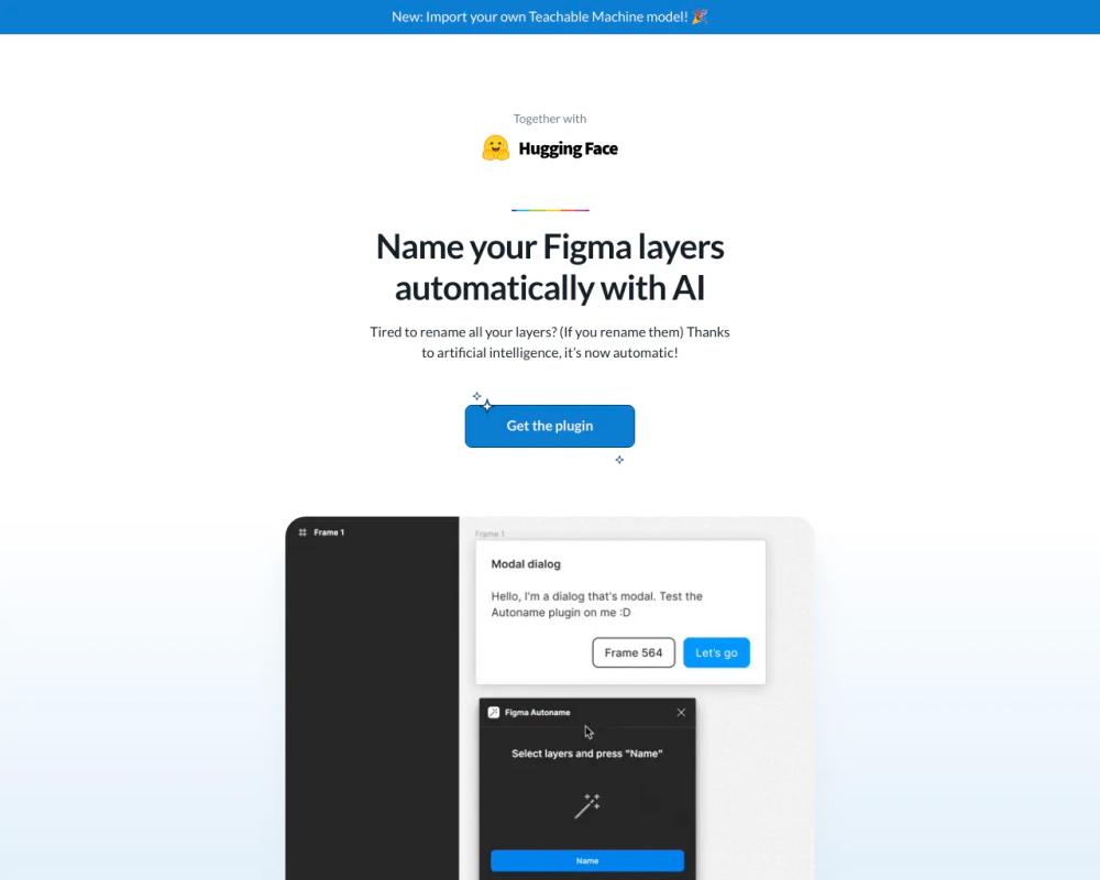 Autoname website screenshot Autoname website screenshot