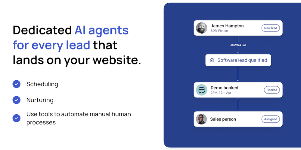 Surface Agents website screenshot Surface Agents website screenshot