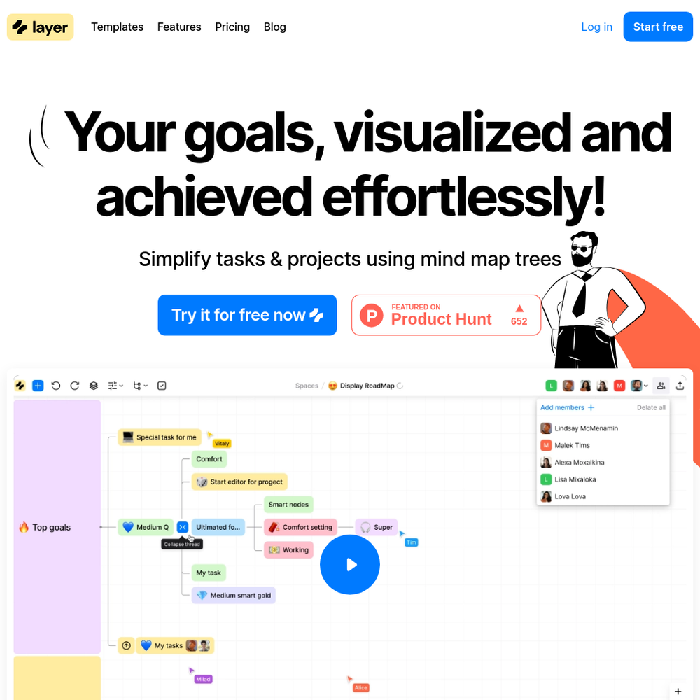 Layer AI website screenshot Layer AI website screenshot